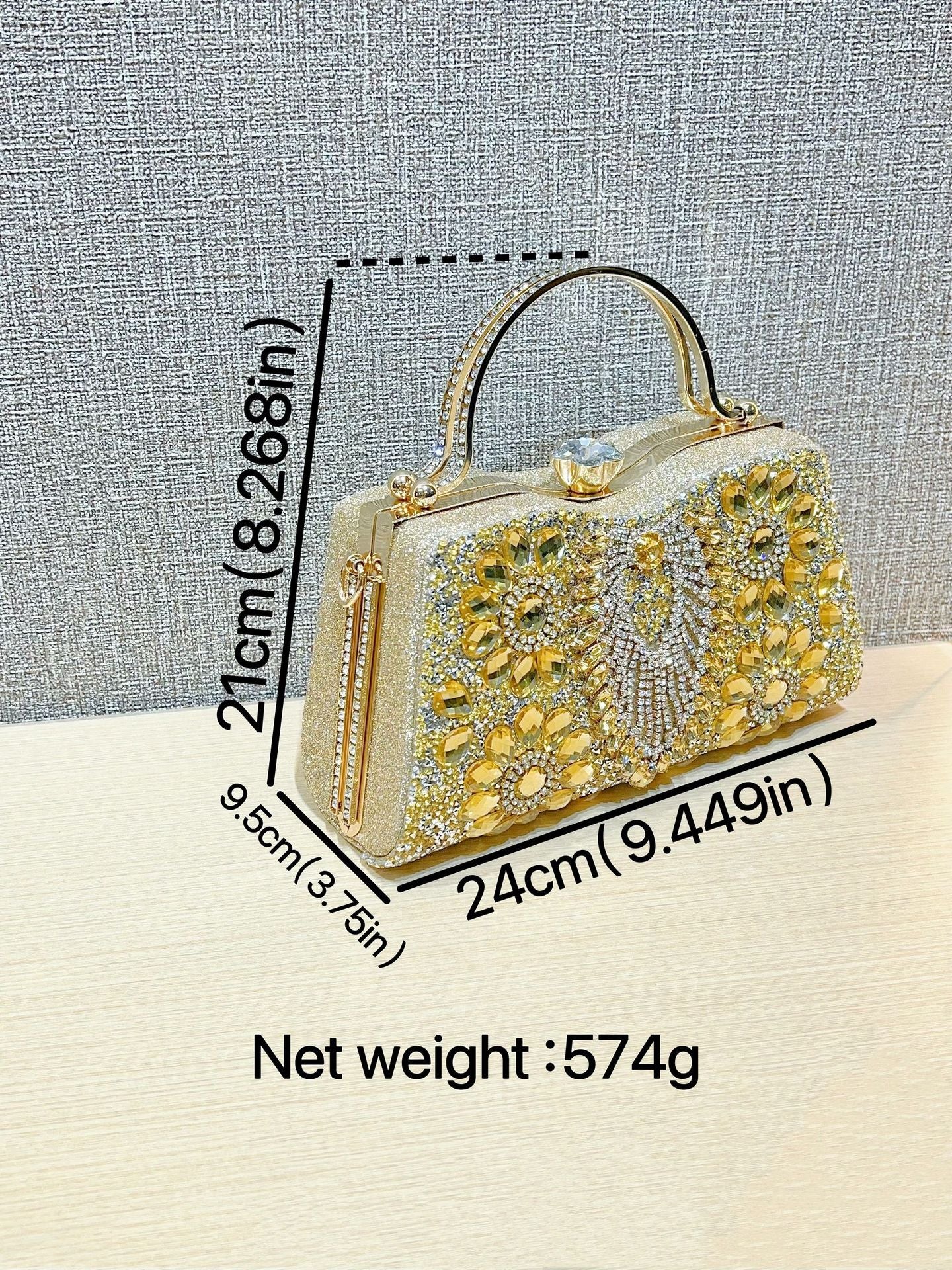 Beautiful Women's Diamond Shiny Banquet Dress Evening Bags