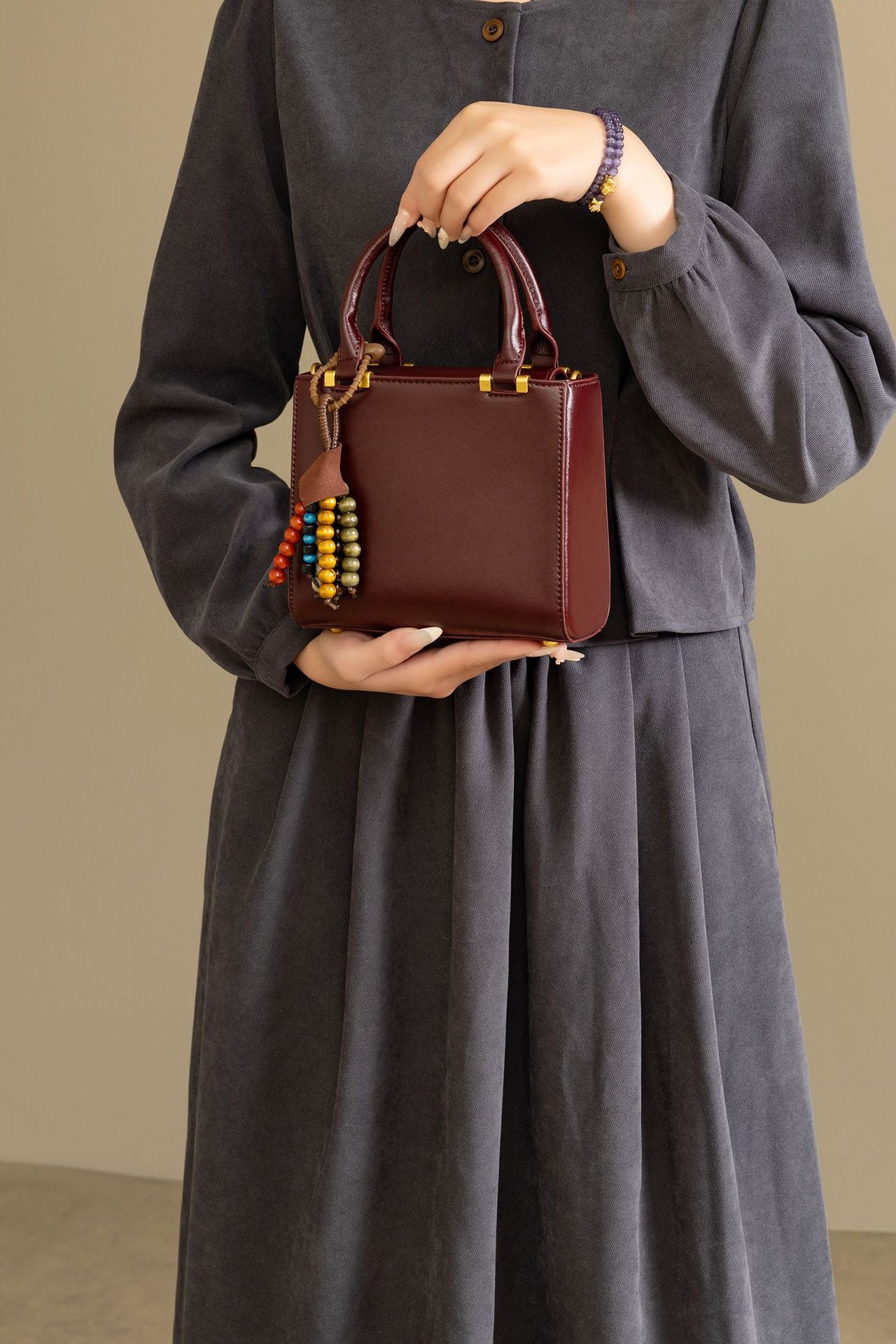 Women's Date Versatile Niche Advanced Texture With Pendant Bags