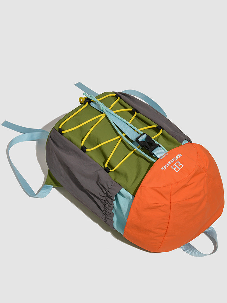 Durable Women's Light Walking Drawstring Lightweight Mountain Climbing, Hiking Bag