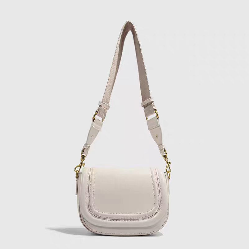 Elegant Fashion Saddle Trendy High-grade Underarm Women's Handbag
