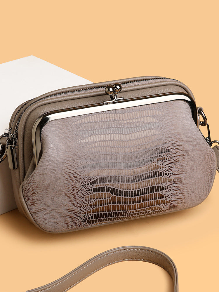 Women's Large Capacity Commuter Fashionable High Texture Women's Messenger Bag