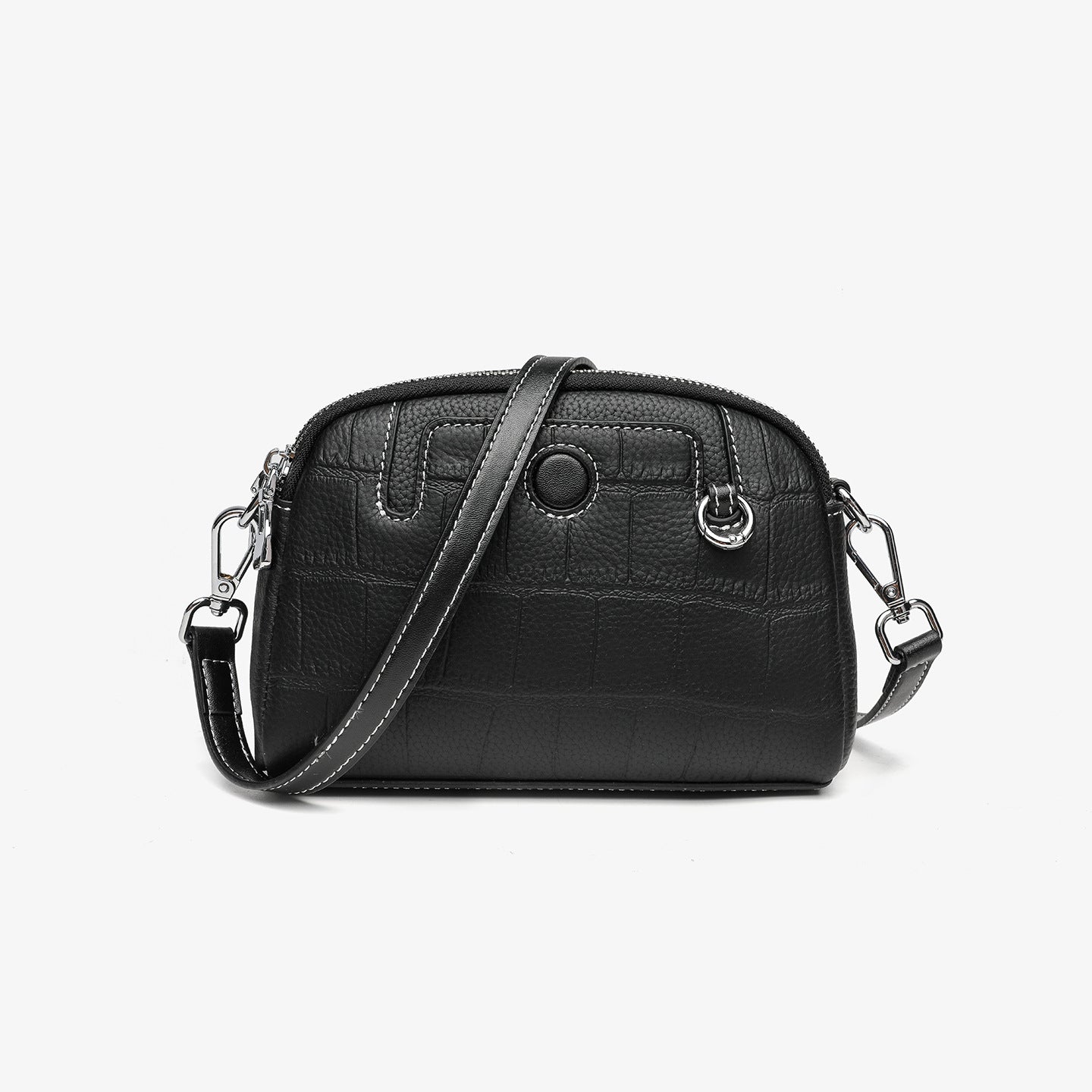 First Layer Leather Everyday Fashion Commuter Women's Messenger Bag