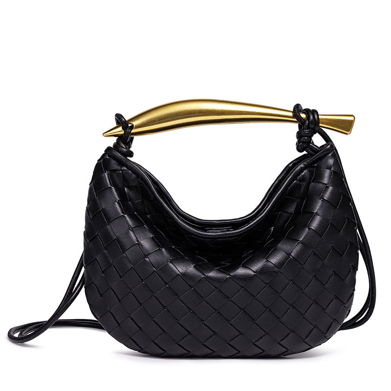 Women's Cute Mini Sardine Woven Trumpeter Women's Shoulder Bag
