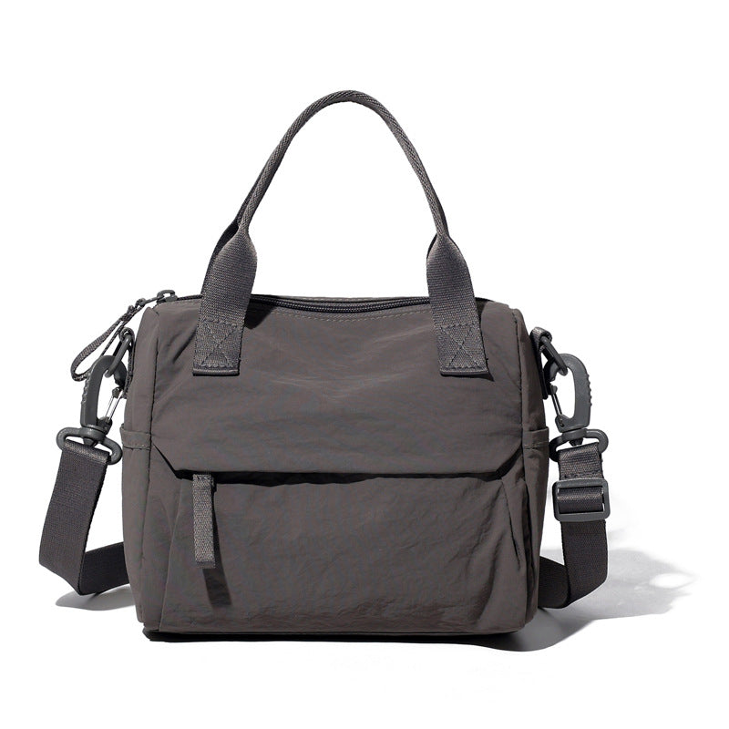 Women's Fashionable Lightweight Textured Nylon Cloth Women's Shoulder Bag