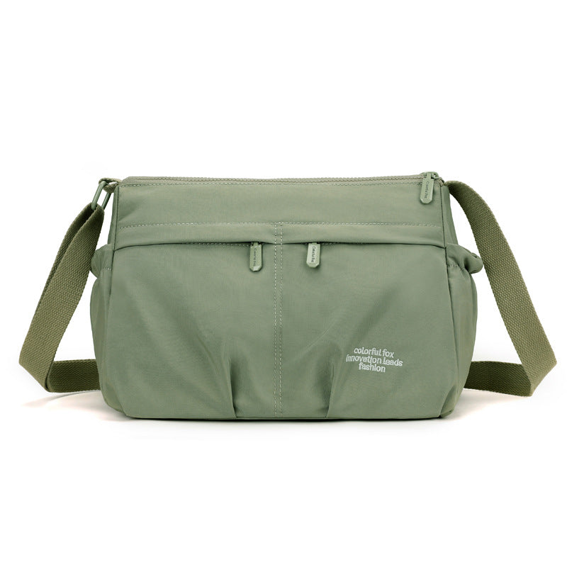 New Women's Nylon Cloth Waterproof Lightweight Women's Messenger Bag
