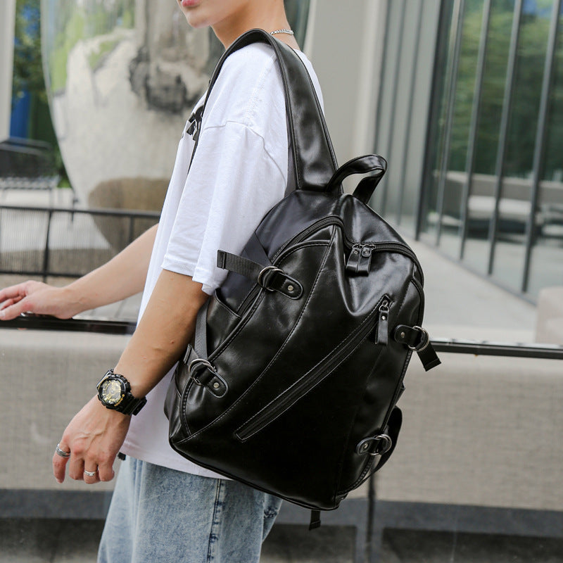 Men's Autumn Fashion Large Capacity Trendy Leisure Universal Backpack