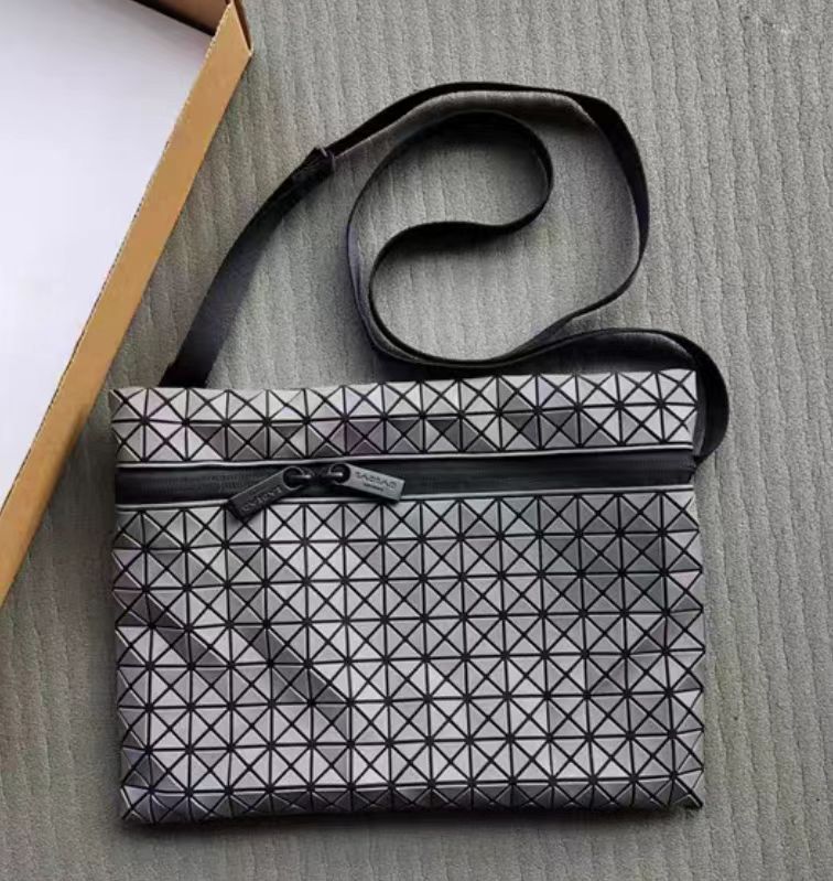 Women's Geometric Diamond Fashion Silicone Portable Plaid Women's Messenger Bag
