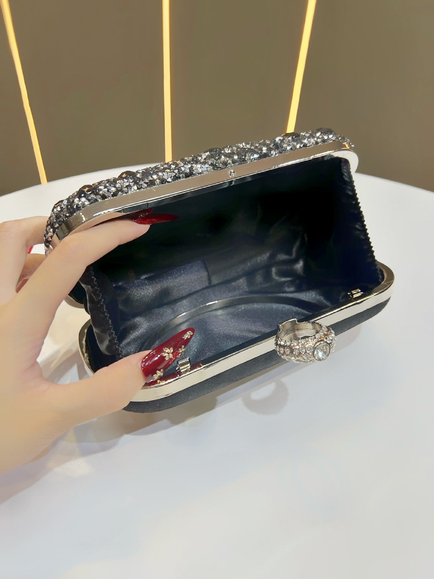 Women's Diamond Fashion Banquet Dress Full Women's Clutch