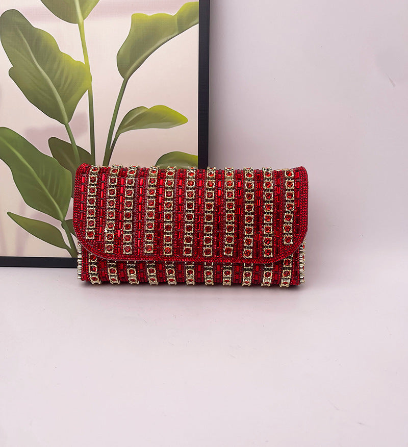 Trendy Elegant Banquet Chain Fashion Team Dinner Bag