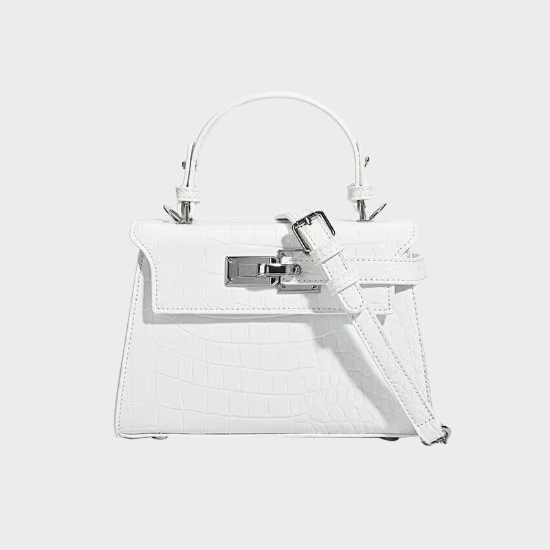 Women's Niche High-grade Crocodile Pattern Kelly Fashion Bags