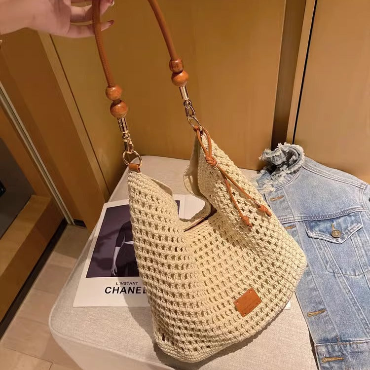 South Wind Seaside Holiday Woven Beach Bags