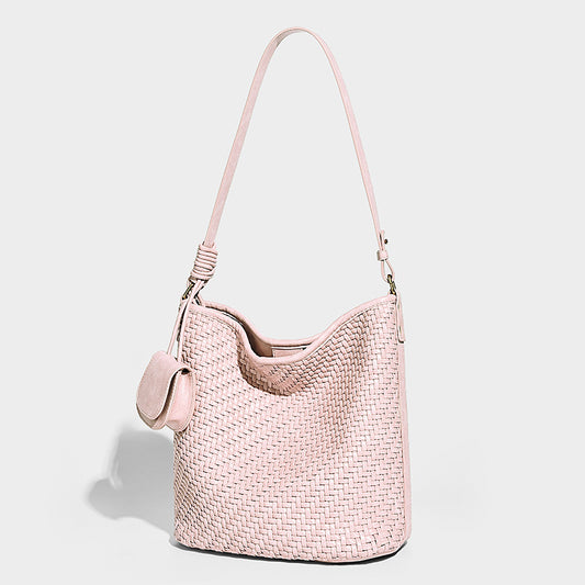 High-grade Hand-woven Large Capacity Totes Underarm Tote Bag