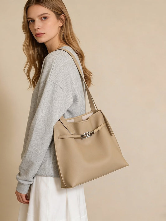 Women's Light Luxury Texture Kelly Idle Style Loose Bags