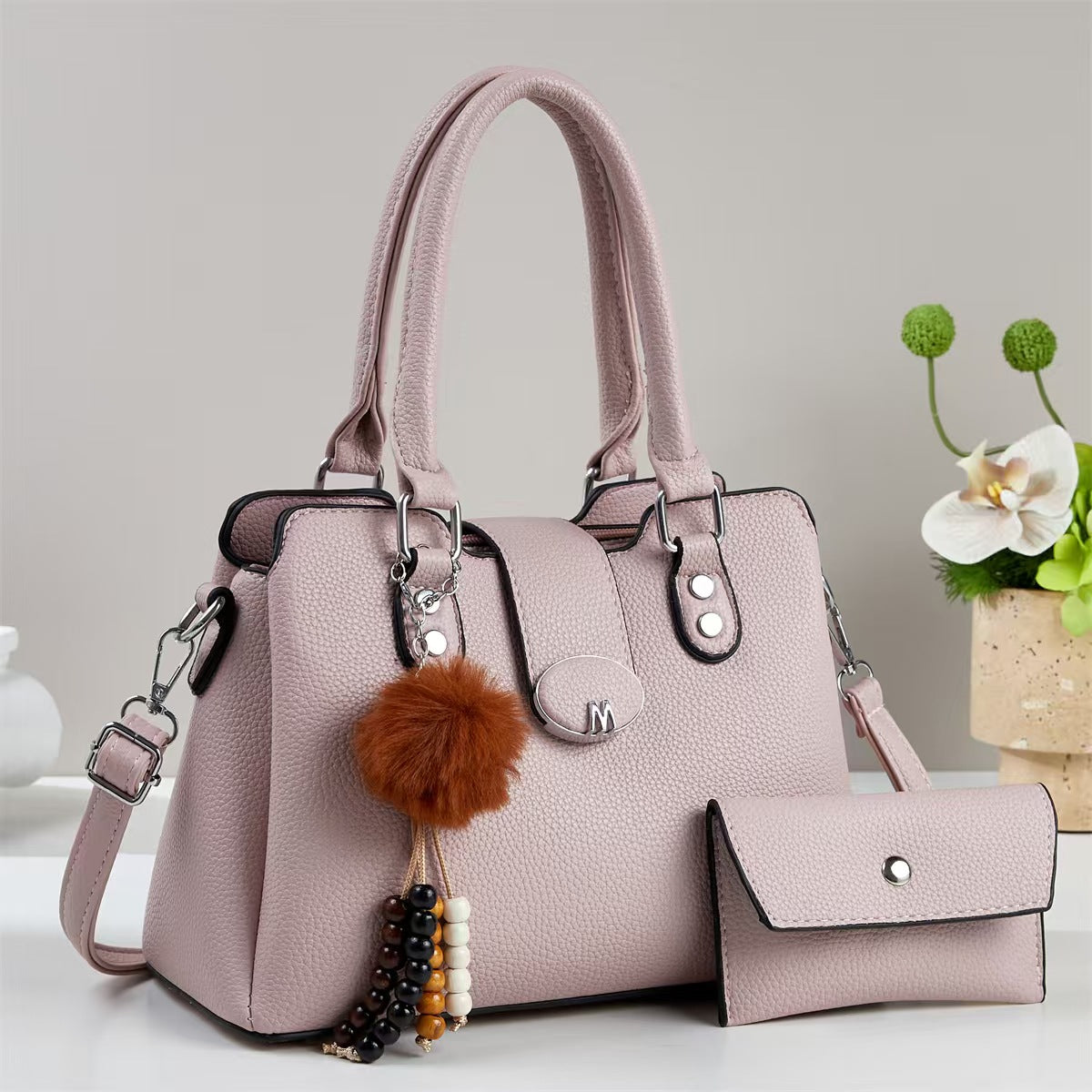 Women's Trendy Fashion Large Capacity Combination Light Women's Handbag