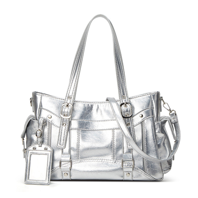 Advanced Texture Large Capacity Female Niche Retro Hot Women's Shoulder Bag