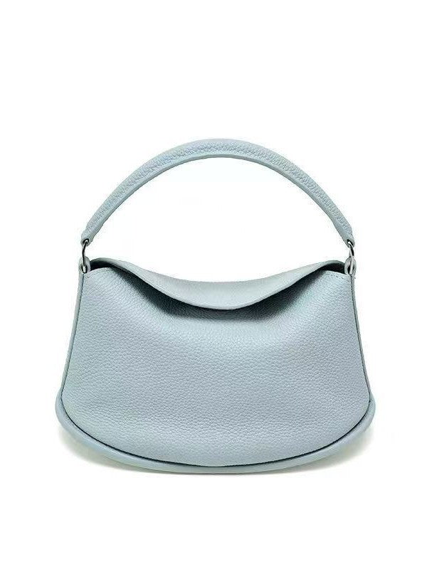 Women's Interest Light Luxury Lunch Box Genuine Leather Simple Bags