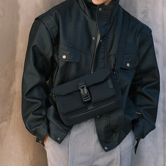 Popular Men's Fashion Outing Portable Simple Men's Shoulder Bag