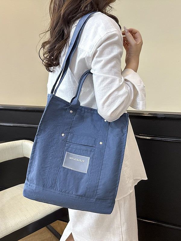 Singapore Niche Dopamine Large Capacity Unisex Summer Shoulder Bags
