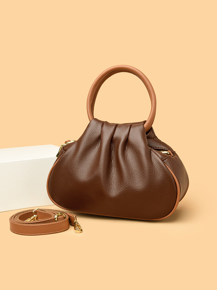 Women's Cloud Dumpling Large Capacity Mom Pleated Women's Handbag