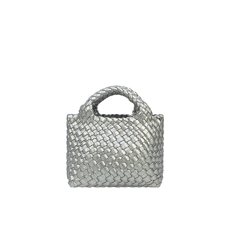 Women's Pretty Hand-woven Vegetable Basket Chain Women's Shoulder Bag