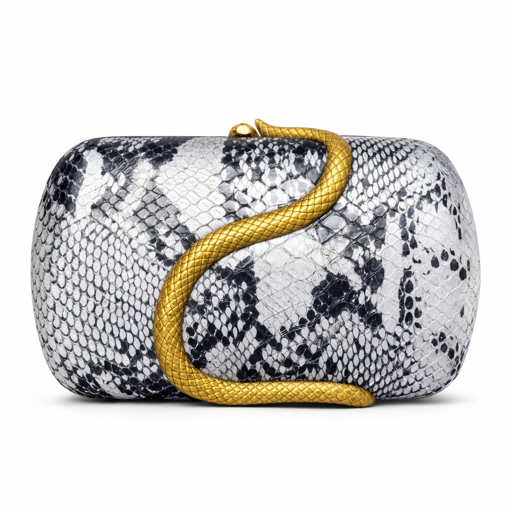 Summer Clutch Snake Shape Fashion Dinner Women's Shoulder Bag