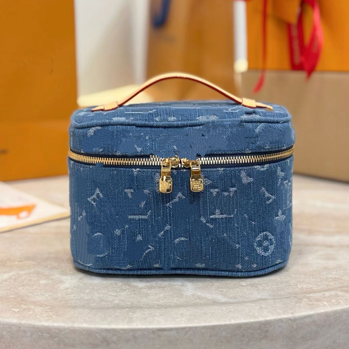 Creative Boston Denim Large Pillow Trendy Women's Handbag