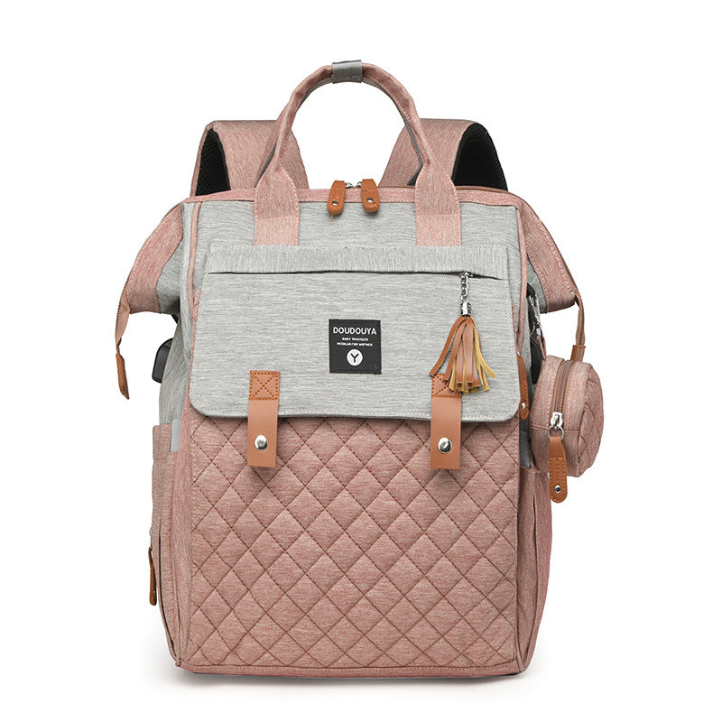 Women's To Be Delivered Convenient Urinal Pad Embroidery Thread Diaper Large Mummy Bag
