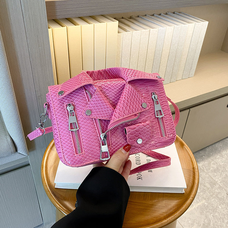 Women's Individual Clothes Korean Fashion Rivet Women's Messenger Bag