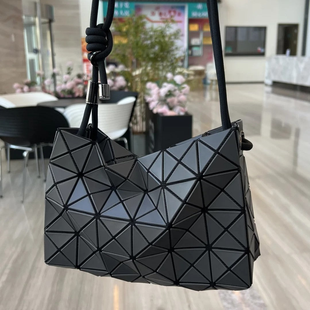 Women's Style Life Geometric Diamond Pattern Drawstring Bags