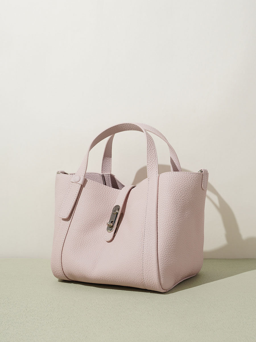Women's Leather First Layer Cowhide Vegetable Basket Fashion Simple Bags