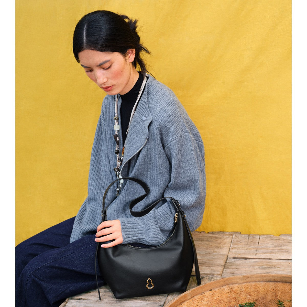 Half Slope Dumpling Crescent Moon Commuter Women's Shoulder Bag