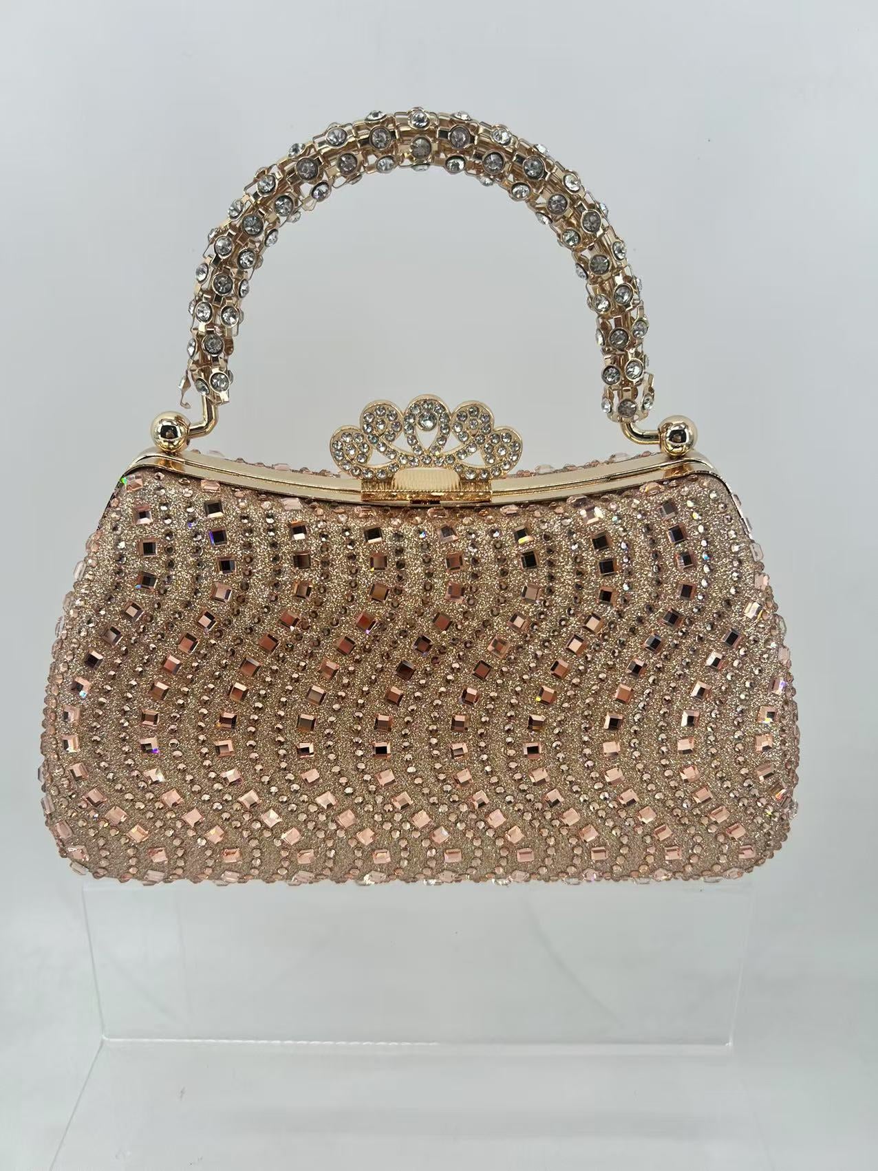 Women's High-grade Light Luxury Diamond Banquet Fashion Dinner Bag