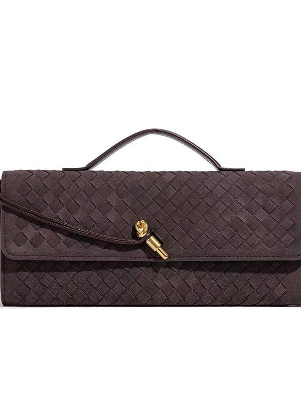 Women's French Stick Clutch Elegant High Sense Dinner Small Square Bag