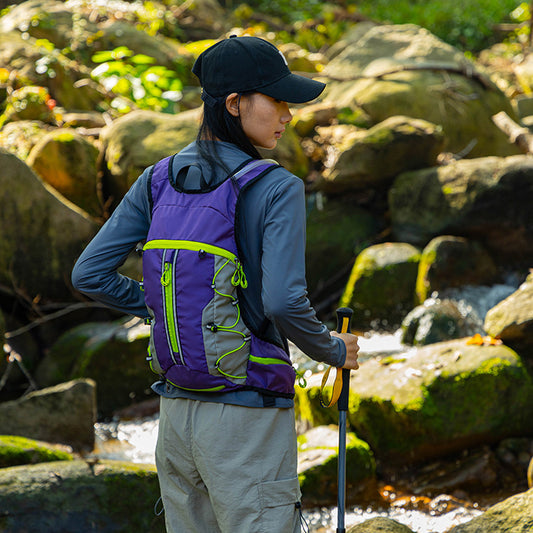 Women's & Men's On Foot Cycling Foldable Water Mountain Climbing, Hiking Bag