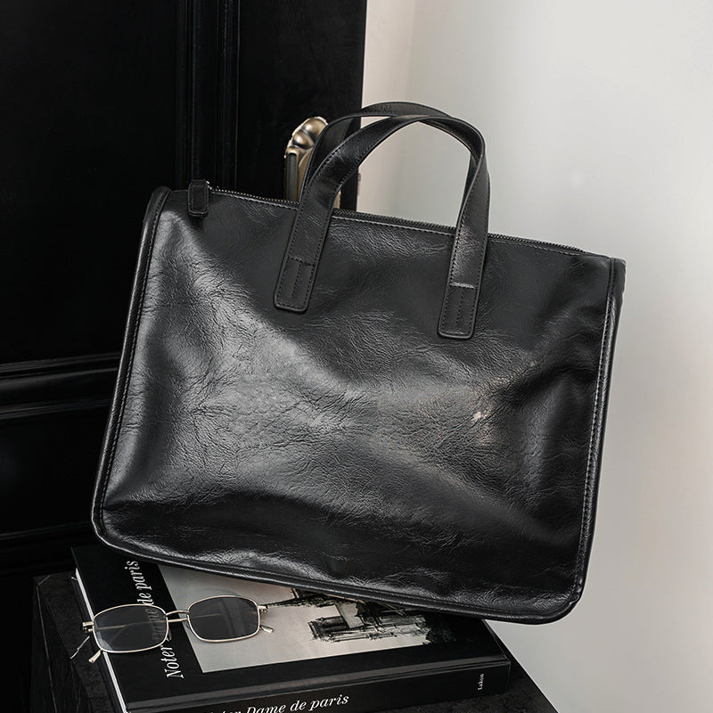 Men's Portable Large Capacity Business Computer Men's Tote