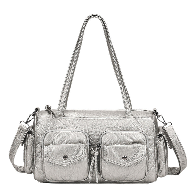 Casual Women's Niche Vintage Large Capacity Women's Shoulder Bag