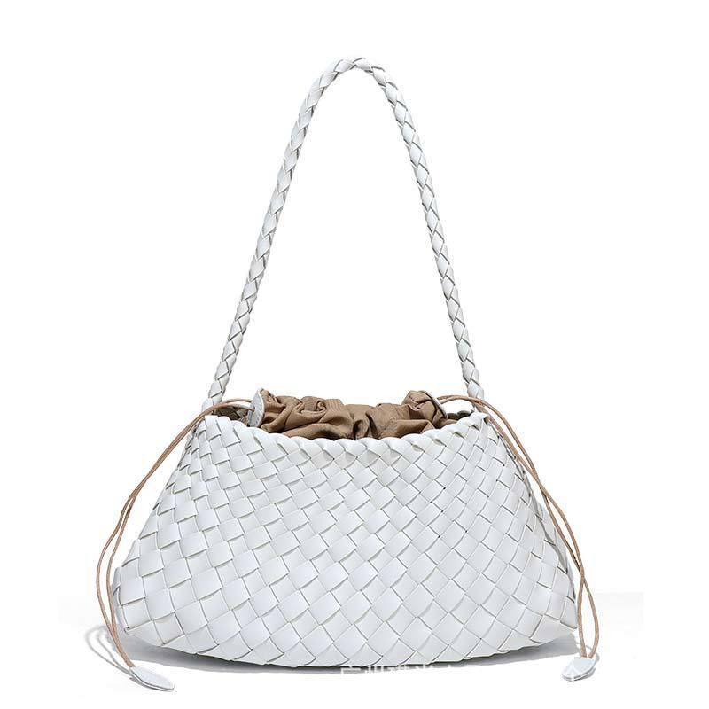 Women's Handmade Woven Fashion Straw Vegetable Basket Bags