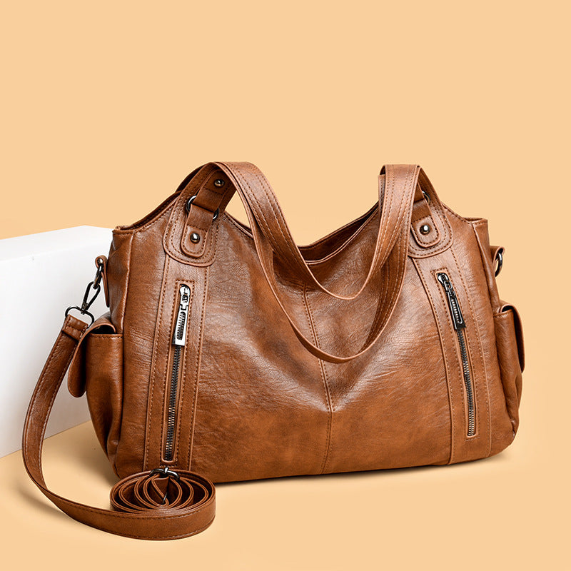 Charming Comfortable Durable Women's Vintage Textured Women's Shoulder Bag