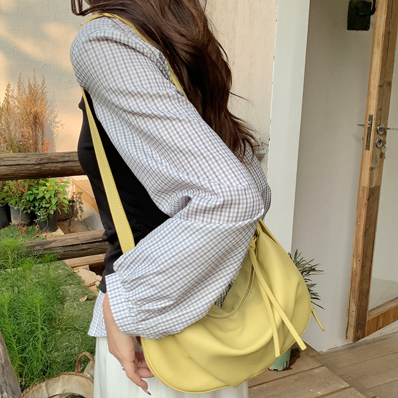 Women's Fashion Large Capacity Simple Idle Style Shoulder Bags