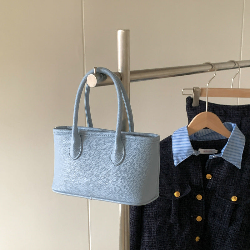High Sense Niche Korean Style Fashion Simple Solid Women's Messenger Bag