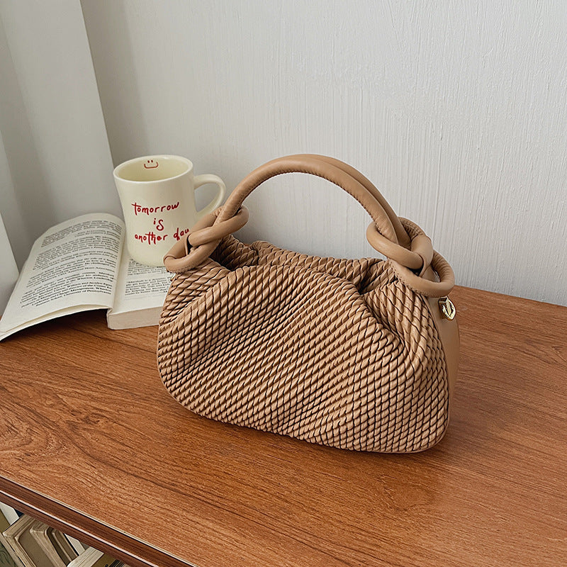 Capacity Rhombus Single Western Style Trendy Women's Handbag