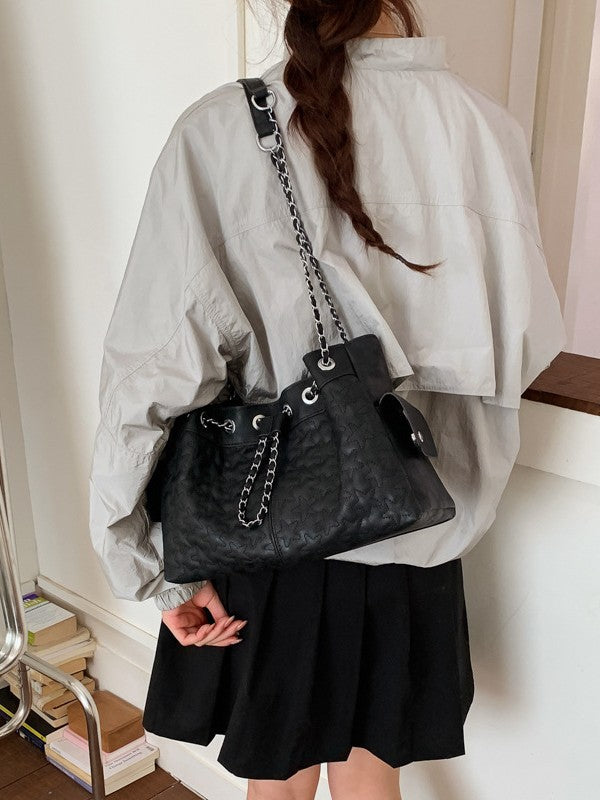 Korean Style Niche Fashion Sweet Chain Women's Shoulder Bag