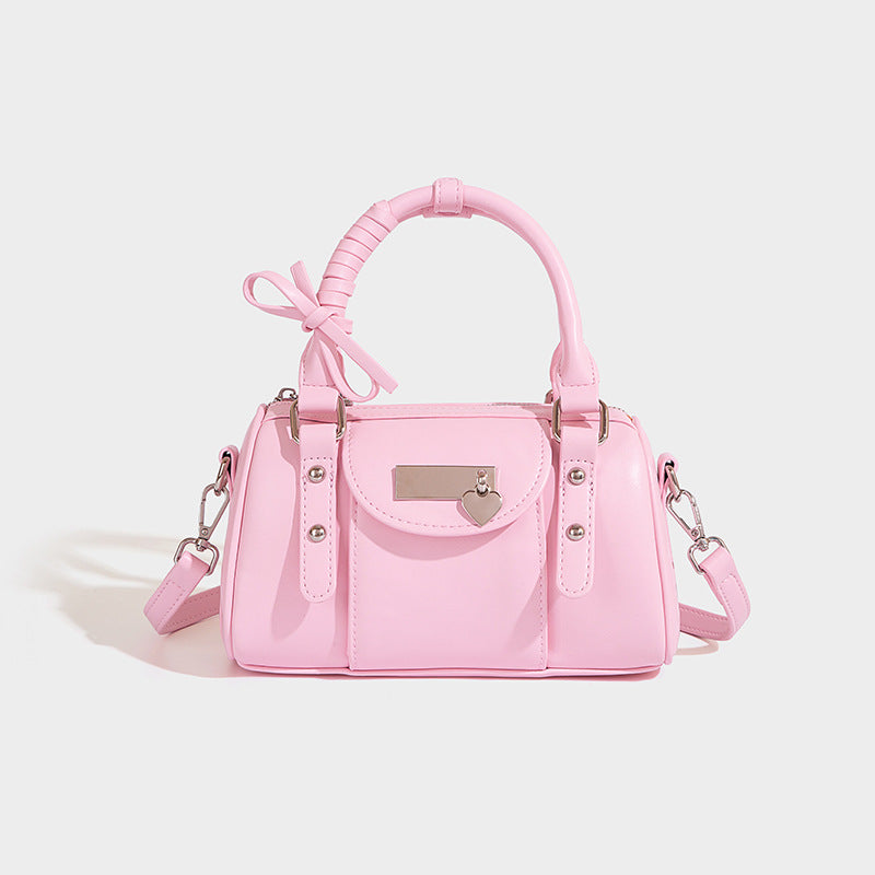 Women's High-grade Boston Fashion Minority Design Portable Bags