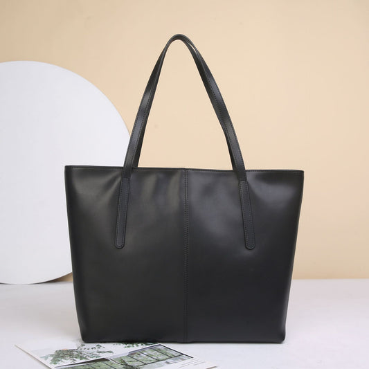 Women's Genuine Leather Fashion Big Cowhide Large Capacity Bags