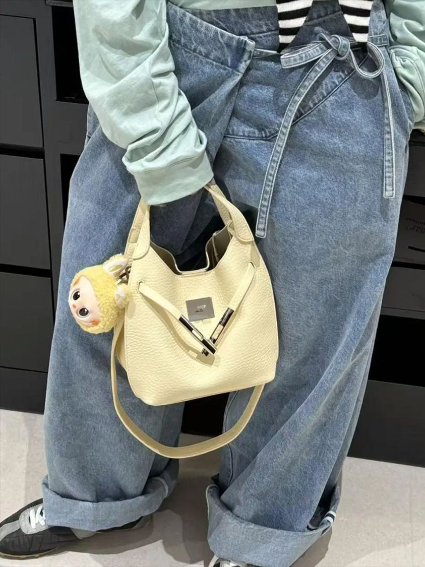 Women's Vegetable Basket Design Portable Large Capacity Women's Handbag