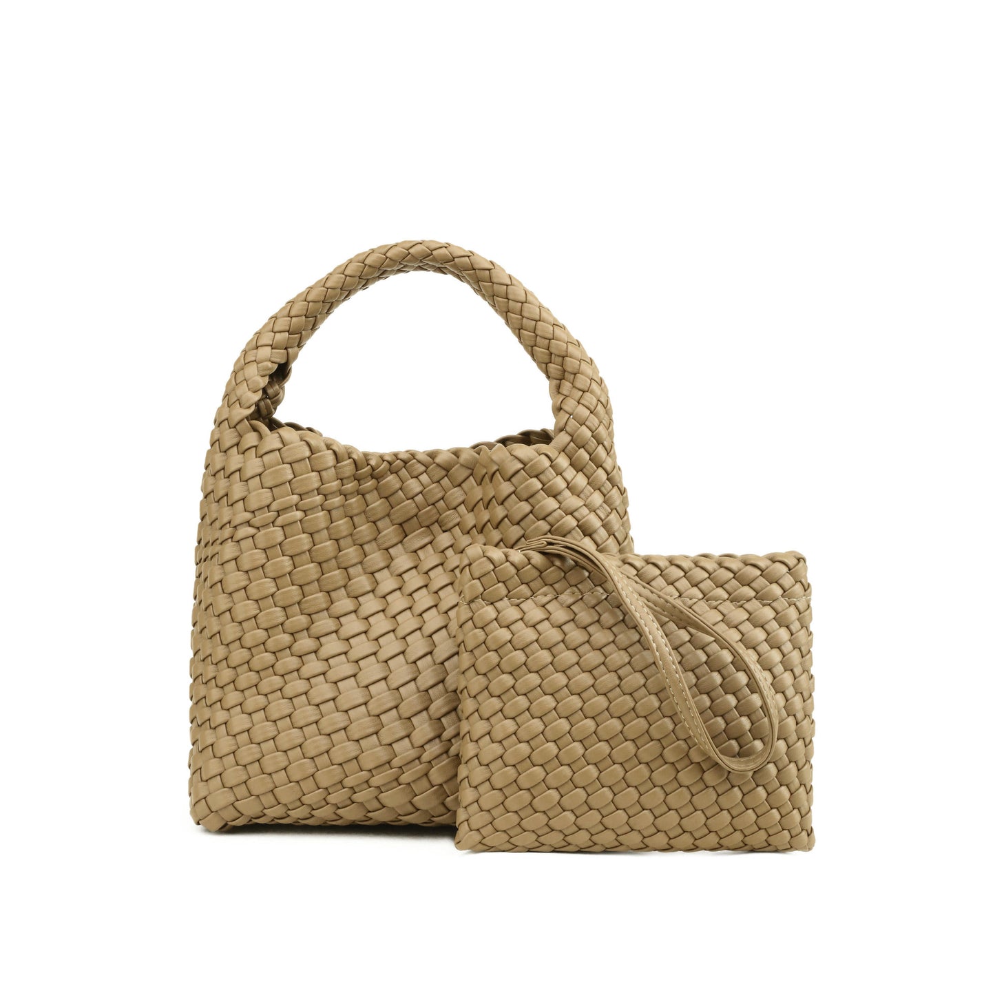 Women's Hand-woven Portable Light Luxury Commuter Mother Women's Handbag