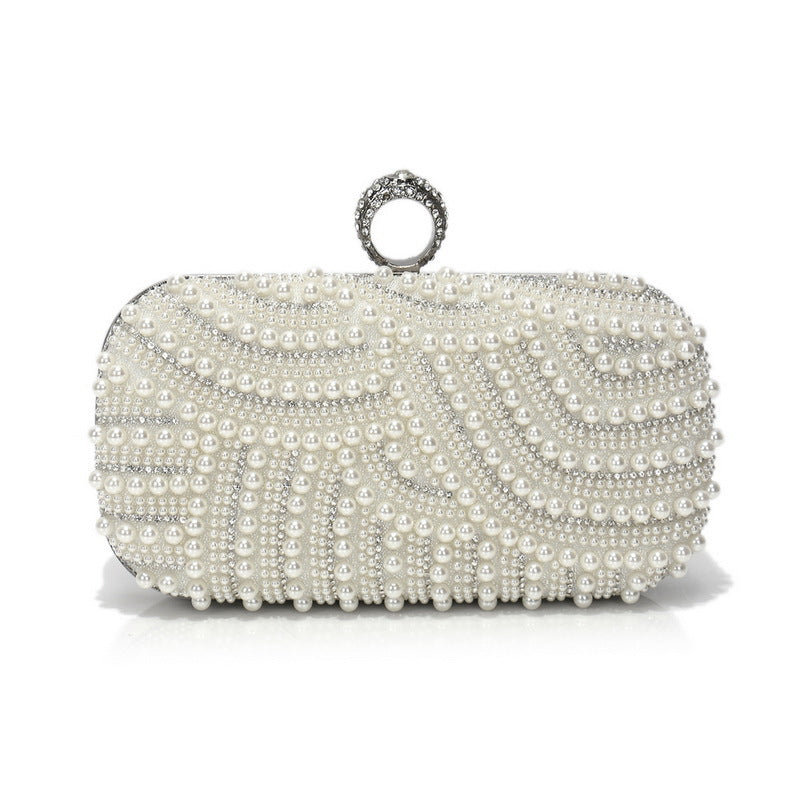 Women's Light Luxury Pearl Simple Fashion Elegant Ball Exquisite Dinner Bag