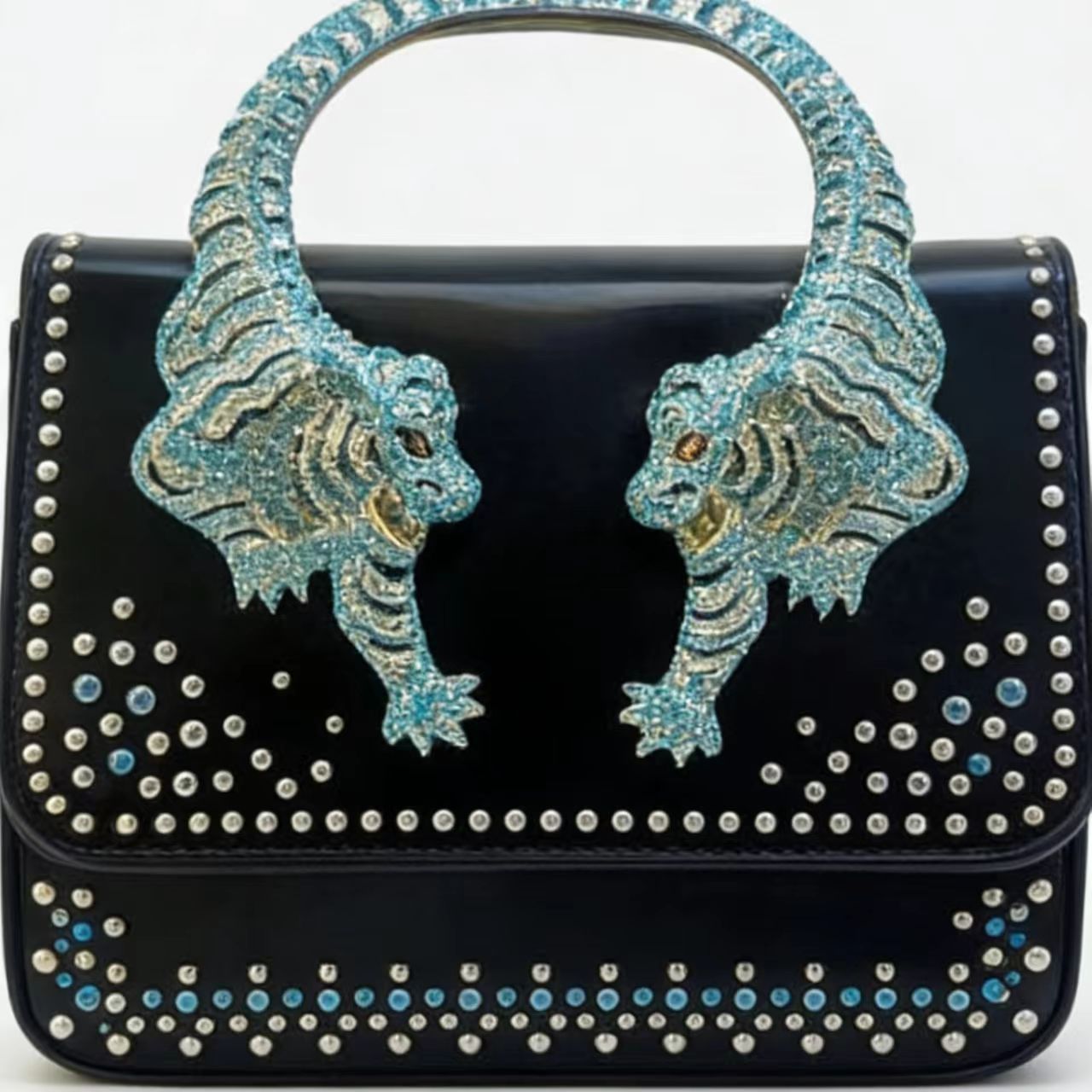 Fashion Creative Durable Tiger Crocodile Pattern Shoulder Bags