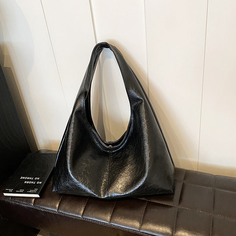 Women's Large Capacity Korean Style Minority One Shopping Simple Women's Shoulder Bag
