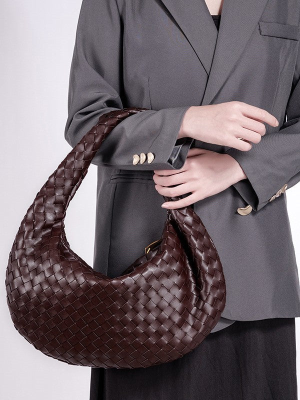 Women's Cloud Dumpling Underarm Large Capacity Croissant Knotted Women's Handbag